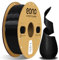 Eono PLA Plus Filament 1,75 mm, PLA Pro 3D Drucker Filament, PLA+ Filament 2,2 LBS (1 kg), Maßgenauigkeit +/- 0,05 mm für FDM Drucker, Schwarz