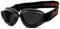 HELLY® - No.1 Bikereyes® | Motorradbrille, Bikerbrille | winddicht, gepolstert, beschlagfrei, HLT® Sicherheitsglas nach DIN EN 166 | TOP Tragegefühl | Motorradbrille: 1331c-a (smoke/black)