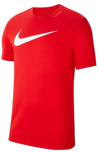 Nike CW6936-657 M NK DF PARK20 SS Tee HBR T-Shirt Uomo University Red/White Taglia M