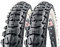 2 Stück 18 Zoll DSI Fahrrad Reifen 50-355 MTB Mountain Bike 18x1.90 Schwarz Weiss B-Ware