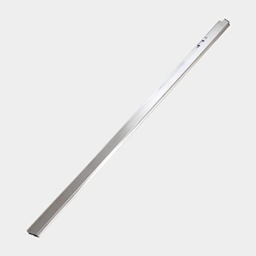 DEWEPRO® H-Profil Aluminium Kartätsche abgeschrägt - Abziehlatte - Richtscheit - Putzlatte - Länge: 200cm / 2,0m