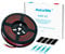 Cavo elettrico,Cavo in silicone - 2.07mm² 14 AWG 10.4 m(5.2 Metri nero e 5.2 Metri rosso), flessibile di rame stagnato filo,ad alta temperatura,per auto RC, droni, ecc.