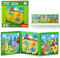 shineFinder 37 Teile Magnetspiel Puzzle - reisespiele Kinder ab 3 4 5 Jahre - fur beschäftigung im Flugzeug/autofahrt Kinder (1 Stück, Schritt1 | Dino)