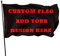 Drapeau Personnalisées，Drapeaux personnalisés sur Un côté,Personnalisé avec image/logo/texte,Drapeau décoratif pour intérieur et extérieur,Plusieurs tailles