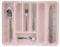 Minky Cutlery Drawer Organiser, Extendable Cutlery Sorter, Storage & Organisation, Utensil Holder, Kitchen Accessories, Cutlery Trays, Kitchen Tools & Gadgets, UK Made (Dusty Pink)