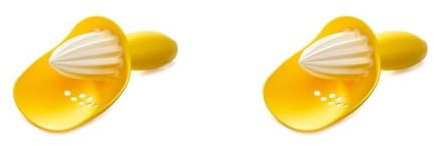 Joseph Joseph - Presse Agrumes avec Filtre à Pépins - Jaune (Lot de 2)