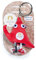 DOUDOU ET COMPAGNIE - Porte-clés Mascotte Phryge Paralympique - Mascotte Officielle des Jeux Olympiques et Paralympiques - en Plastique - 7 cm - Idée IDEE CADEAU Souvenir des JO Paris 2024 - JO2415