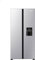 Fridgemaster MS83430DES Non-Plumbed Total No Frost American Fridge Freezer - Silver - E Rated