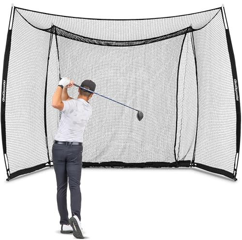 GoSports Range Cage - Rete da golf, 3 x 2,4 m