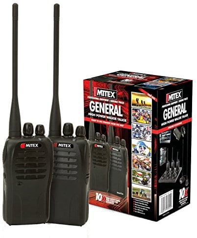 MITEX GENERAL 5W UHF LICENSED HANDHELD TWO WAY RADIO (Twin Pack)