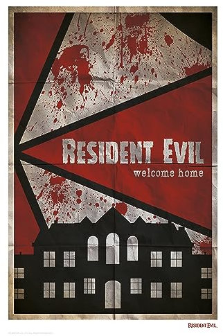Resident Evil Art Print Resident Evil 42 x 30 cm Iron Publishing Poster Wall Scrolls