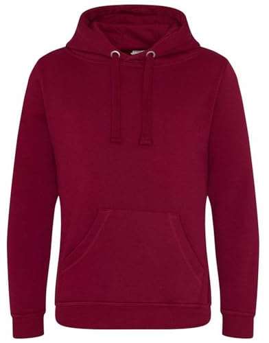AWDis Just Hoods JH101 Heavyweight Hoodie - Burgundy - 2XL