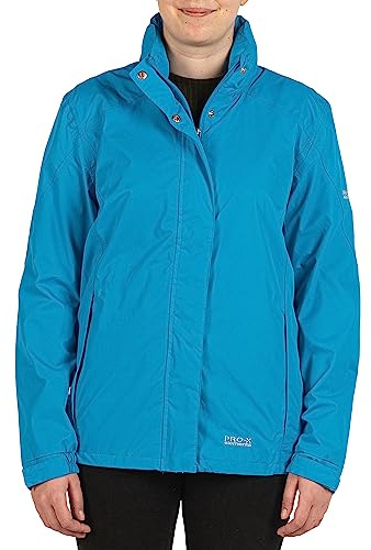 PRO-X elements Damenjacke CARRIE I Damen Regenjacke mit verschweißten Nähten, Unterarmbelüftung inkl. Packsack I Atmungsaktiv I Wasser- & winddicht
