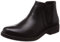 Clarks Mädchen Demi Beat Biker Boots, Schwarz Black Leather, 35.5 EU