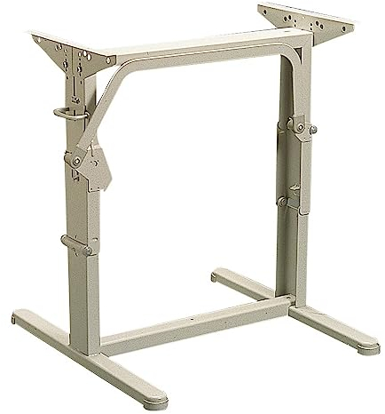 Narbonne Accessoires Pied de Table Automatique 2 Positions Gris