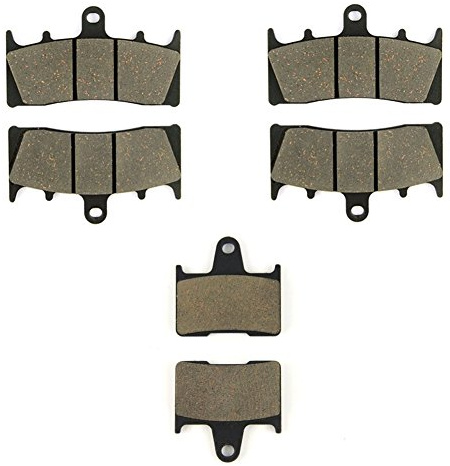 SOMMET Bremsbeläge Vorne + Hinten für suzuki GSXR 1000 K1/K2 2001-2002 / GSX 1400 2001-2007 LT188-188-254