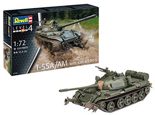 Revell 03328 T-55A/AM with KMT-6/EMT-5 1:72