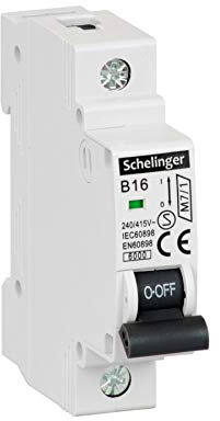 Leitungsschutzschalter LS-Schalter Sicherungsautomat 10A bis 32A 1-polig 3-polig (1-polig B 16A)