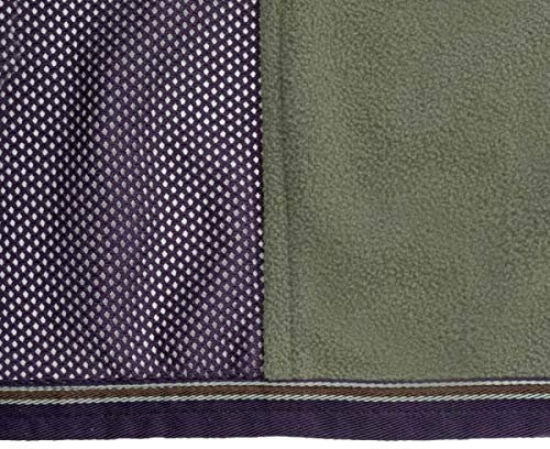 KAVALKADE Fliegendecke Fly'n Fleece, 145cm, marine-grün, marine-grün, 145 cm,