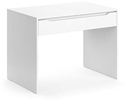 Vicco Schreibtisch Ruben, Weiß, 100 x 65 cm