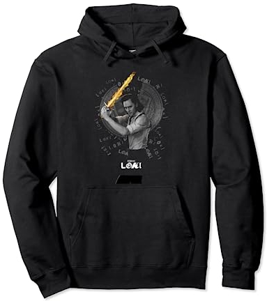 Marvel Loki Broken TVA Seal Pullover Hoodie