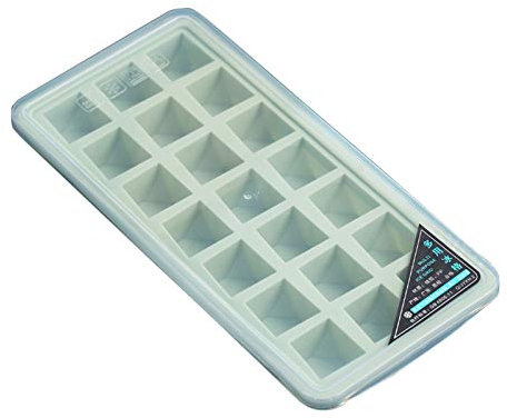 Molde de silicona para helados con palillos, bandeja para helados congelados, para pequeños pasteles (verde, talla única)