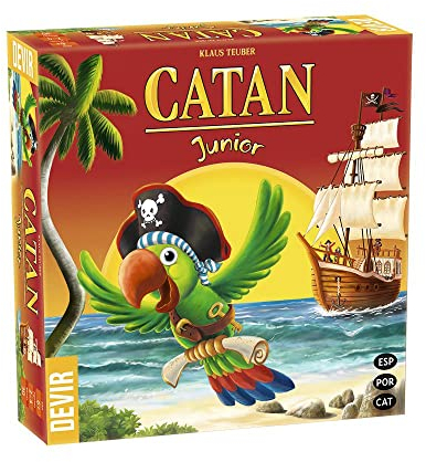 Devir - Catan Junior TRILINGUE BGCATJU Brettspiele, Mehrfarbig (453BGCATJU)