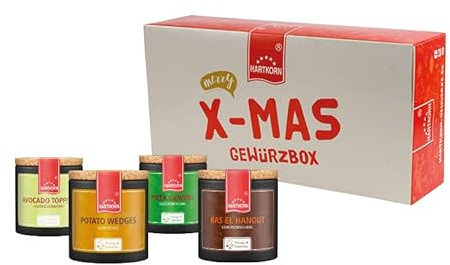 Hartkorn Gewürze Gemütliche Weihnachten Gewürzbox 4-teilig Young Kitchen