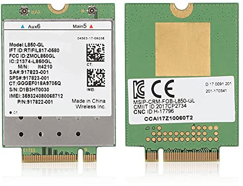KIMISS L850 GL 4G-Modul, FDD WCDMA-Netzwerk-WLAN-Karte für L850 Wireless LTE ProBook 440 G5