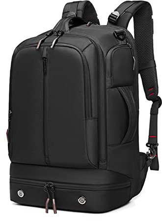 Sea choice Carry On Backpack Travel Rucksack for Women Men Water Resistant Luggage Daypack Business 16 Inch Laptop Backpack Suitcase Backpacks with Shoe Compartment Anti Thief Pocket