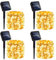 4 Pack Solar Fairy Lights Total 40M 400 LED, Outdoor Solar String Lights with 8 Modes, Waterproof Silver Wire Solar Garden Lights for Garden Patio Party Weding Decorations (Warm White)