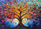 PICKFORU Stained Glass Puzzle Tree Age 16+ of Life Puzzles for Adults 1000 Pieces, Impossible Hard Difficult Challenging Puzzles for Adults, Colorful Mosaic Tree of Life Jigsaw Puzzle 1000 Pieces