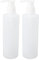 FILFEEL Bouteille de Remplacement pour Chauffe-Huile de Massage 2 Pièces, Bouteilles à Pompe à Shampoing Rechargeables pour Chauffe-Lotion (capacité de 250 ML par Bouteille) Vide