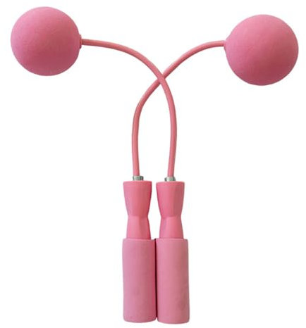 Corda per saltare senza fili rosa corda per saltare senza fili per donne bambini adulti indoor outdoor sport esercizio