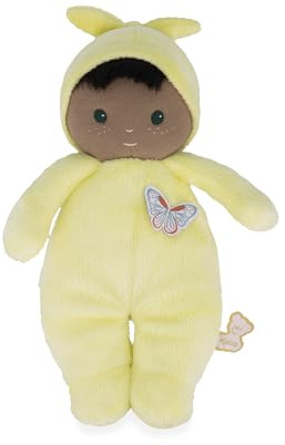 Kaloo - Very Soft and Fluffy Baby Doll - Soft and Tender Body - Cloth Doll - Yellow Color - 24cm - Washable - From birth - K222002
