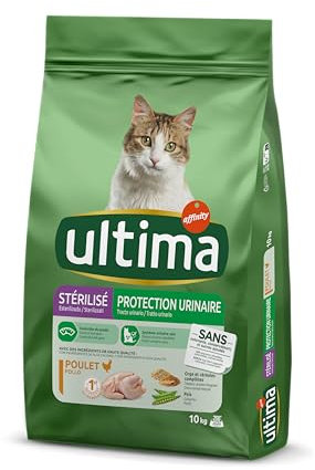 Ultima Esterilizado Tracto Urinario - Pienso para Gatos Esterilizados con Pollo -10kg
