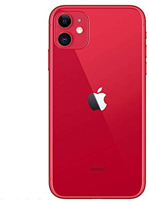 ABUSVEX OEM Ersatz-Rückglas, kompatibel mit iPhone 11, 15,5 cm (6,1 Zoll), alle Träger mit vorinstalliertem Kleber und Reparaturwerkzeug-Kits für iPhone 11, Rot