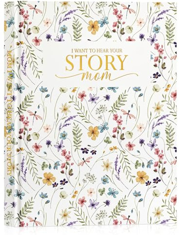 Lanpn Mama Erzähl Mir Deine Geschichte Buch Ausfüllen, Muttertag Geburtstag Geschenk 270+ Fragen Mutter von Deinem Leben Lebensgeschichte Erinnerungsbuch Mom Life Story Journal, Englisch