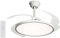 azorex Ventilador de Techo con Luz LED 40W 107cm Control Remoto, 6 Velocidades, Temporizador Iluminación Regulable (3000K-4200K-6500K) Función Reversible, Silencioso y Eficiente