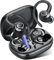 Jesebang Wireless Earbuds, Bluetooth 5.3 Headphones, Sport Headsets In Ear EarHooks, 40H Dual LED Display