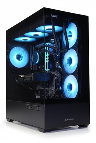PC Gaming Haut de Gamme Intel i9-12900K Watercooling, RTX 5060 Ti 8 Go, 32 Go DDR5, SSD M.2 1 to, WiFi 6E, Bluetooth 5.3, Sharkoon AK6 RGB Noir, Windows 11 Pro