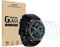 AKWOX 4 Pezzi Pellicola Protettiva Vetro Temperato Compatibile con Samsung Galaxy Watch 4 Classic 46MM, Samsung Gear S3 Frontier e Classic, Antigraffi Pellicole Vetro Temperato per Protezione Schermo