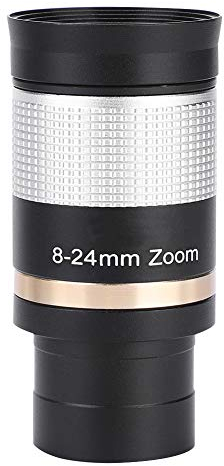 1.25in 8-24mm Zoom Eyepiece Multi Coated Optic Lens for Standard 31.7mm(1.25in) Astronomical Telescope