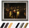 Bild mit Rahmen - Rembrandt Die Nachtwache 110x85 cm - Gerahmtes Leinwandbild Alte Meister - Antiker Rahmen Silber Barock, Klassisch
