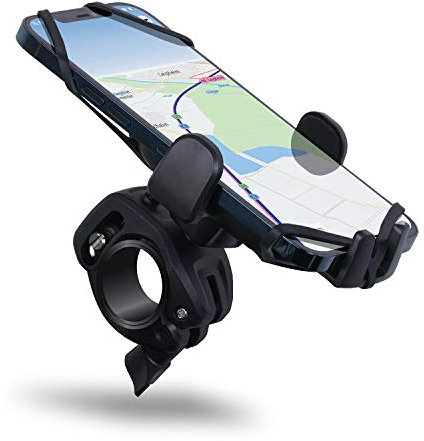 Wicked Chili Universal Handy Fahrradhalterung für Smartphone bis 6,5 Zoll I Fahrrad Handyhalterung Bike Mount Halterung (Vibrationsfrei, 360° drehbar, Schnellverschluss)