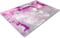 Glass Chopping Board 50 x 40 | Kitchen Worktop Protector | Multifunctional Cutting Board | Work Top Savers | Kitchen Accessories | Extra Large | Grey White Pink Art