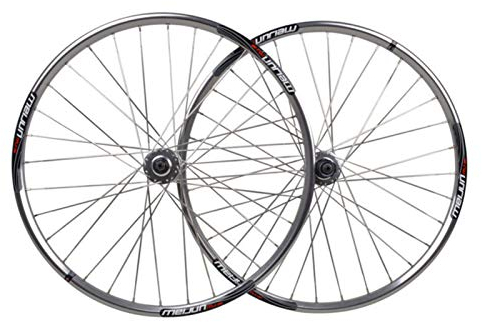SJHFG 26 Zoll Mountainbike Fahrrad Laufrad,Scheibenbremsrad 32 Löcher Felge Aus Aluminiumlegierung Flache Speichen Aus Edelstahl