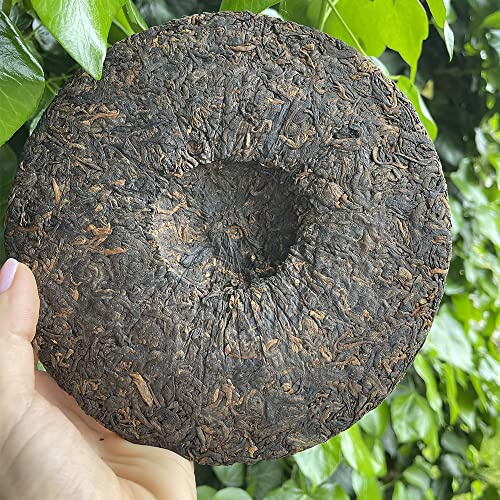 Tea Soul • Thé Puer Shu (cuit) Gâteau aux arômes croissants • Paquet de 357 g • Thé chinois de haute qualité • TEA SOUL
