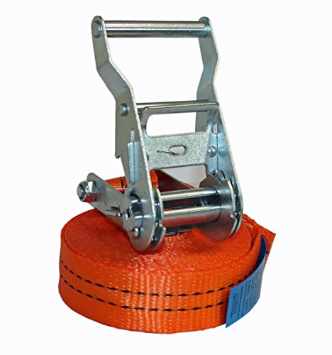 5 x Spanngurt 4m einteilig Zurrgurt 1-teilig, 4 m, 35mm Ratschengurt LC 2000 daN (i.d. Umr.), 2t 2000kg 2 Tonnen (17) (5)