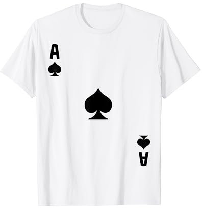 Pik-Ass, Kartendeck, Halloween-Kostüm T-Shirt
